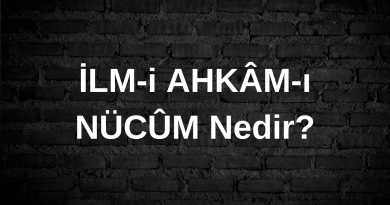 İLMi AHKÂM-ı NÜCÛM (علم أحكام النجوم)